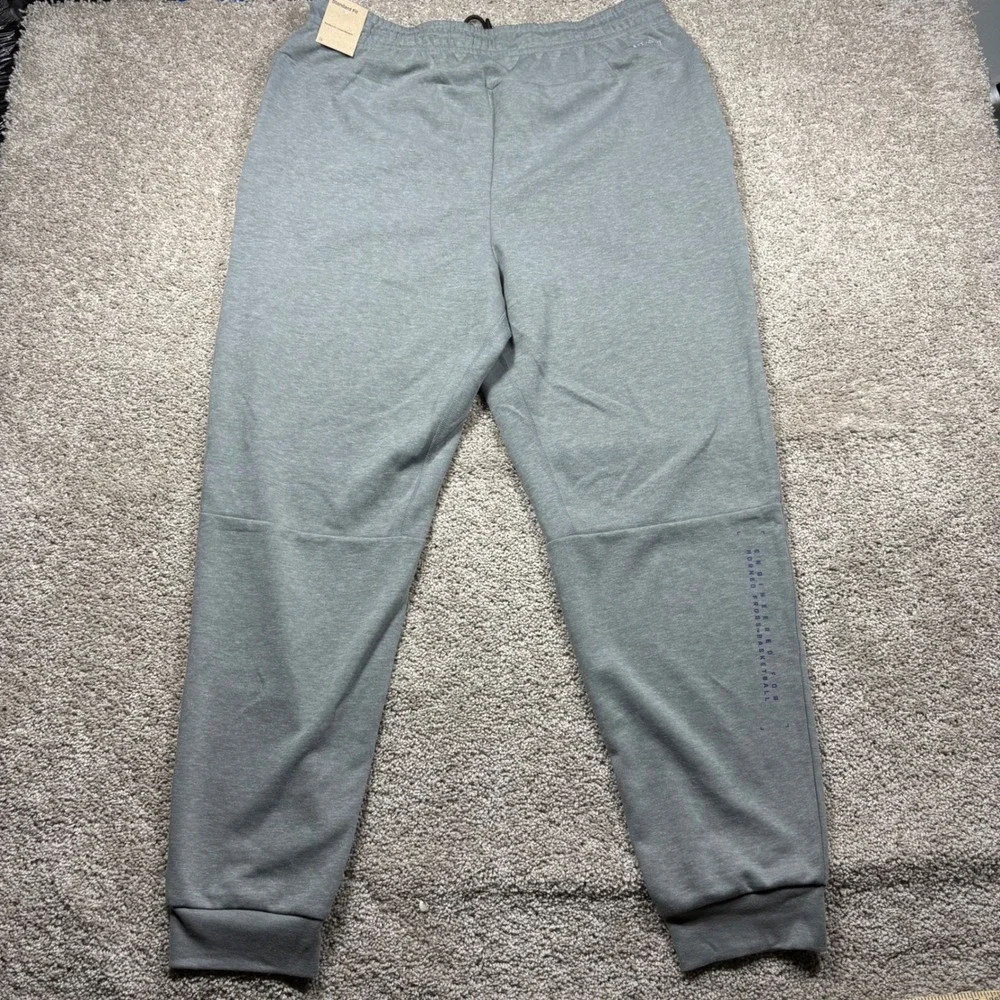 Nike TCU Horned Frogs Basketball Dri-FIT Practice Fleece Tapered Pants XLT Grey